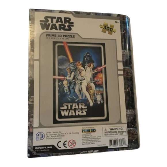 - Disney Star Wars 300pc STAR WARS IV Poster Theme Prime 3D Puzzle (12 x 1… - Picture 2 of 9